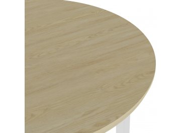 Приставной столик Остин дуб янтарный / белый