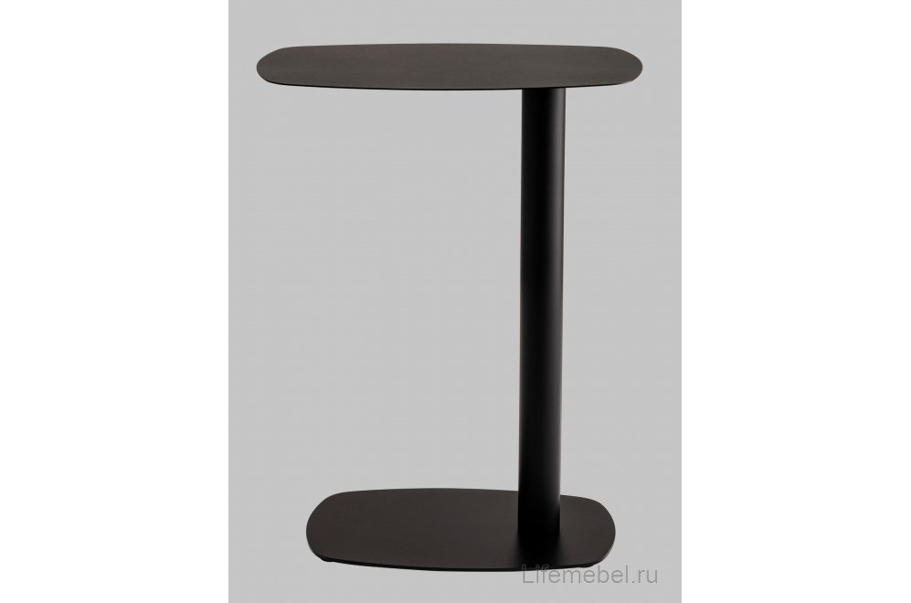 Приставной столик Lanor S металл черный