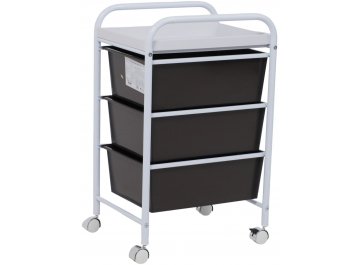 Сервировочный столик Меркурий (Mercury) белый / коричневый