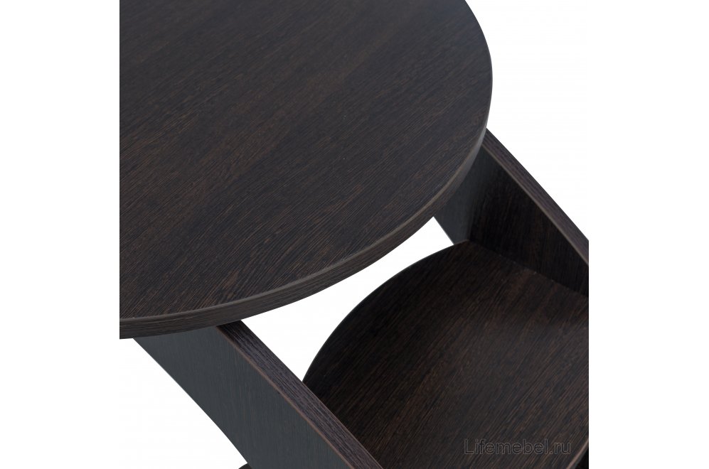 Приставной столик Leset Стелс венге