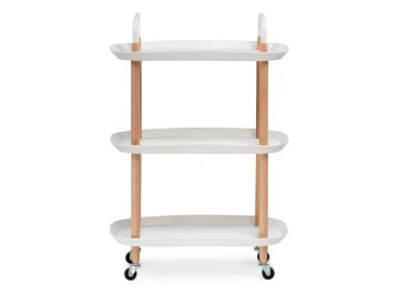 Сервировочный столик Case 56х35х82 white