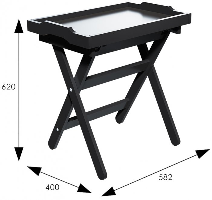 Сервировочный столик Лотос венге