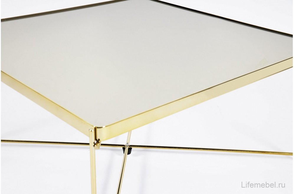 Сервировочный столик Square M gold