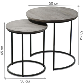 Комплект столиков Риши