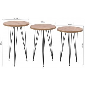 Комплект столиков Vera