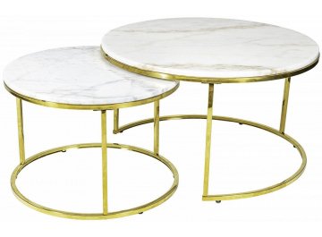 Комплект столиков Goldy Marble
