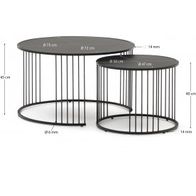 Комплект столиков Hadar