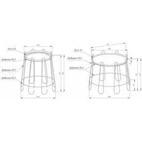 Комплект столиков SHT-CT6/CT6-2