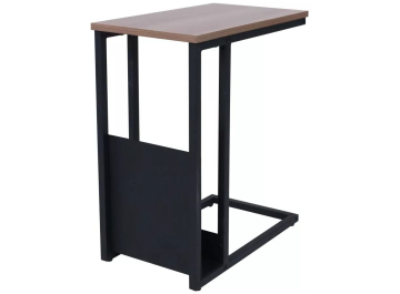 Приставной столик Foxy дуб / черный