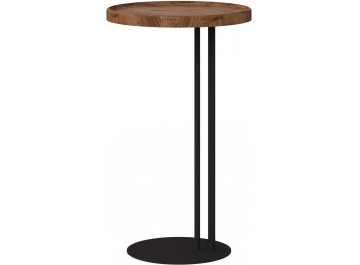 Приставной столик Кальяри вяз браун / черный