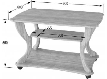 Журнальный столик Маэстро СЖ-02