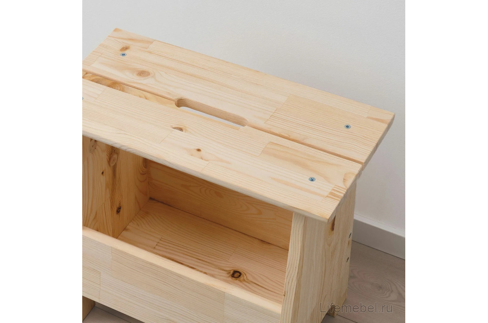 Тумба Brabix Scandi Wood SC-002 деревянная