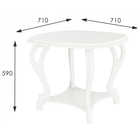 Журнальный стол Кофейный П