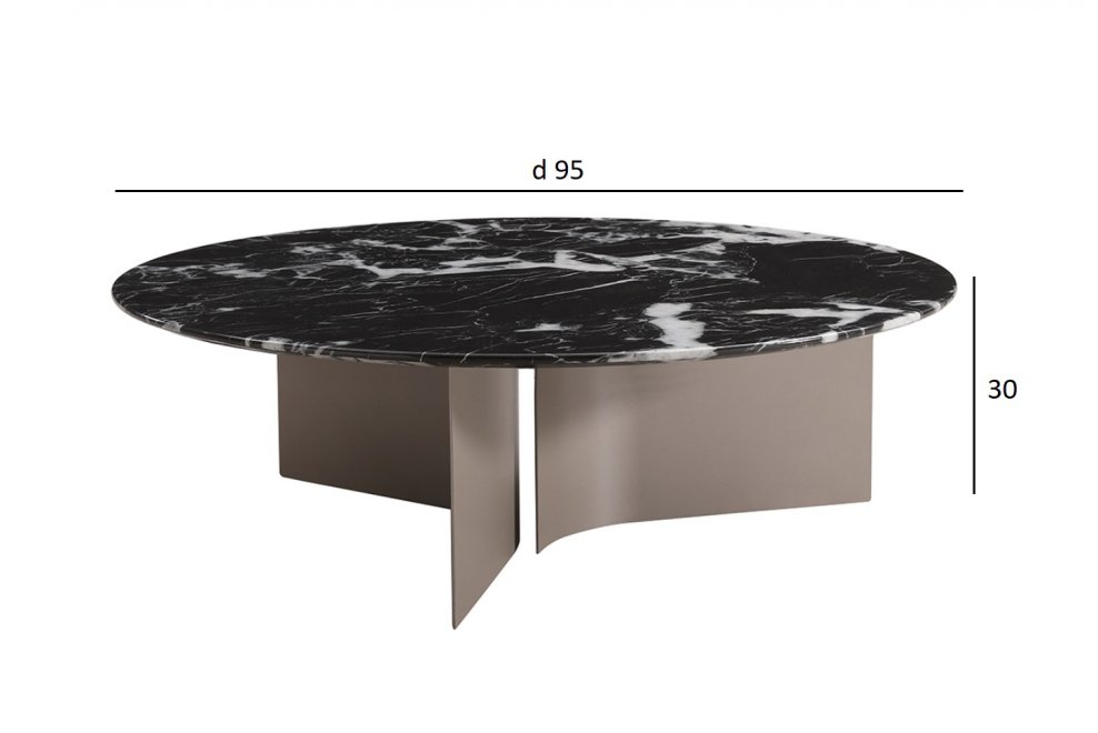 Журнальный столик 57EL-10310 черный