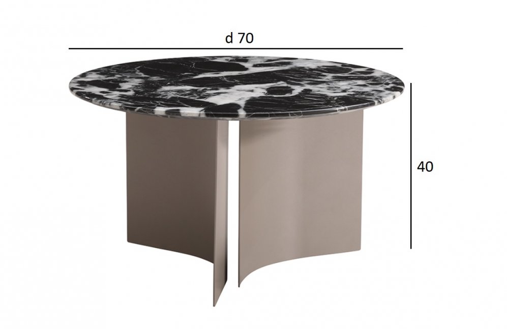 Журнальный столик 57EL-10311 черный