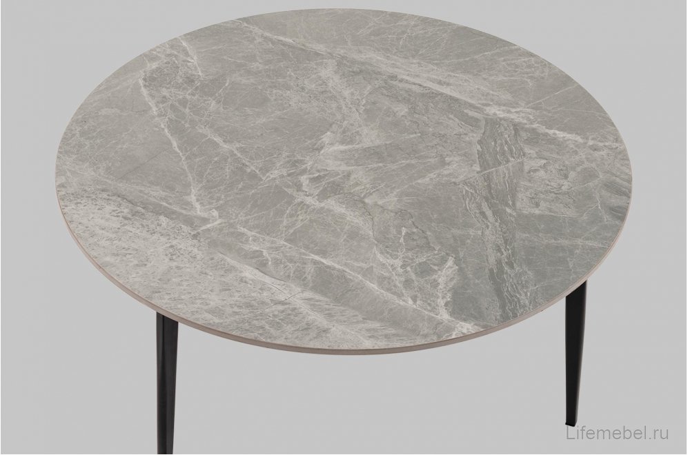 Журнальный столик Элиана серая керамика