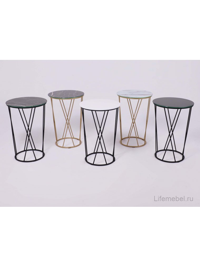 Журнальный столик Аллюр черный / черный