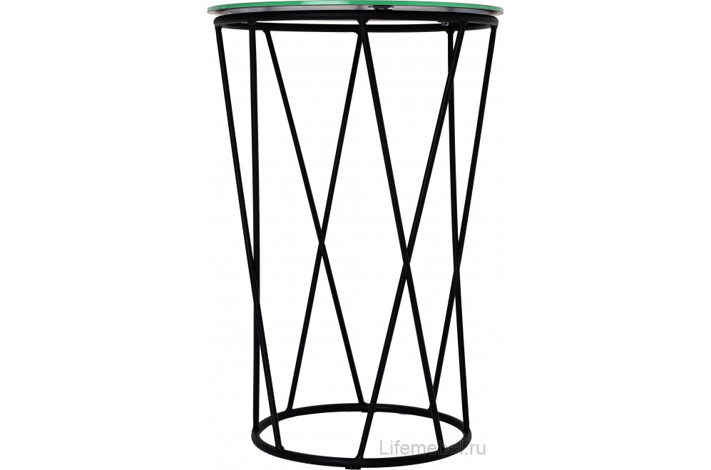 Журнальный столик Аллюр черный / черный