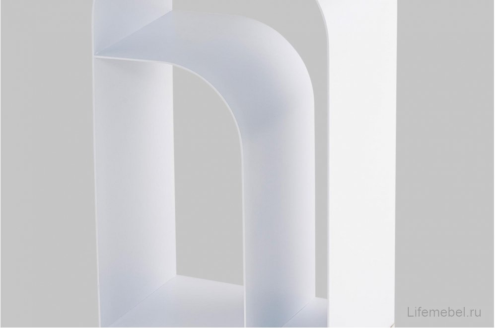 Журнальный столик Мэлвуд металл белый