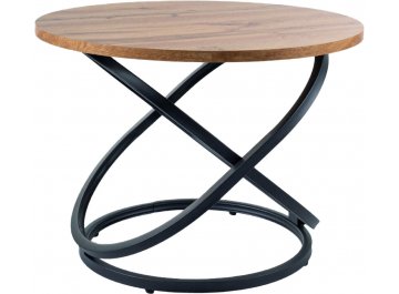 Журнальный столик Eos D дуб артизан / черный