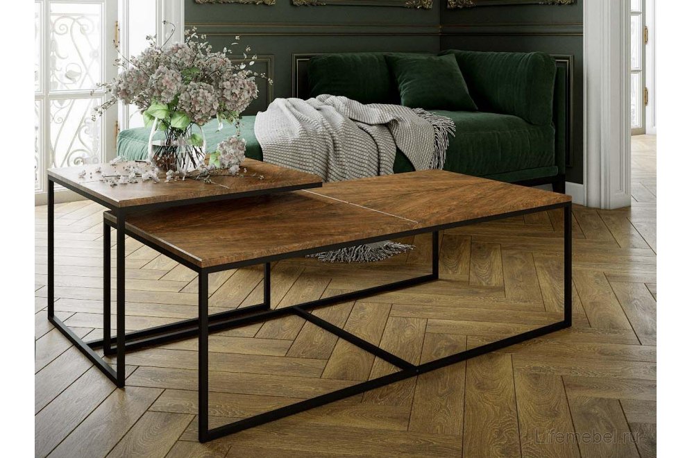 Журнальный столик Эклектик дуб американский