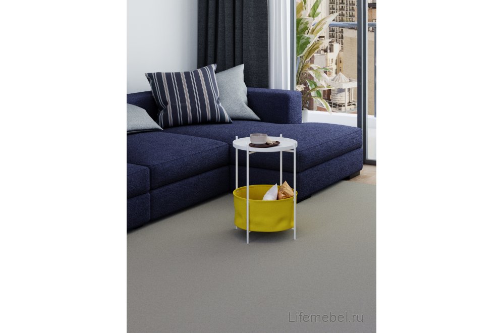 Журнальный столик Элдей желтый / белый