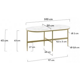 Журнальный столик Elisenda 71084