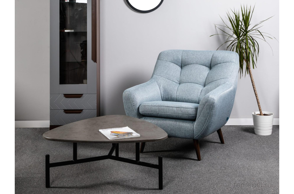 Журнальный столик Fin High бетон