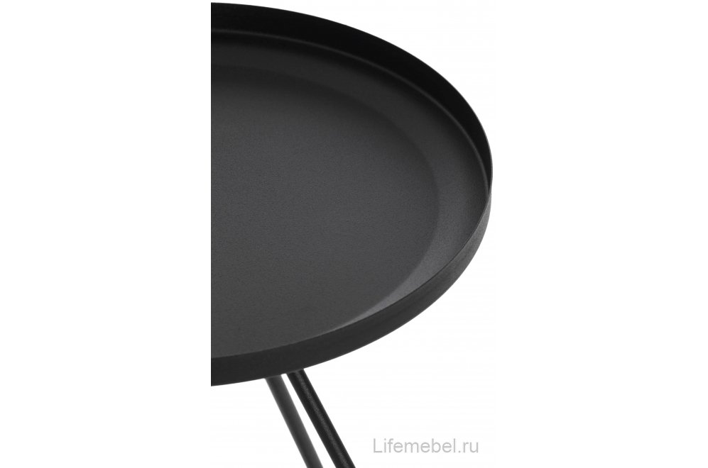 Журнальный столик Gland 40x40x45 металл черный