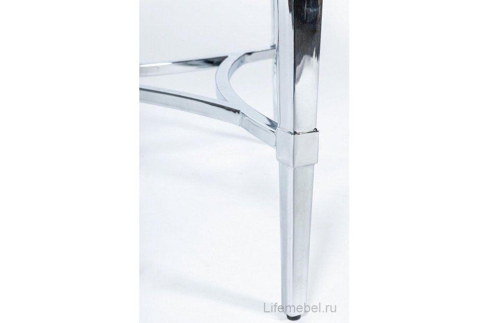 Журнальный столик Glossy silver