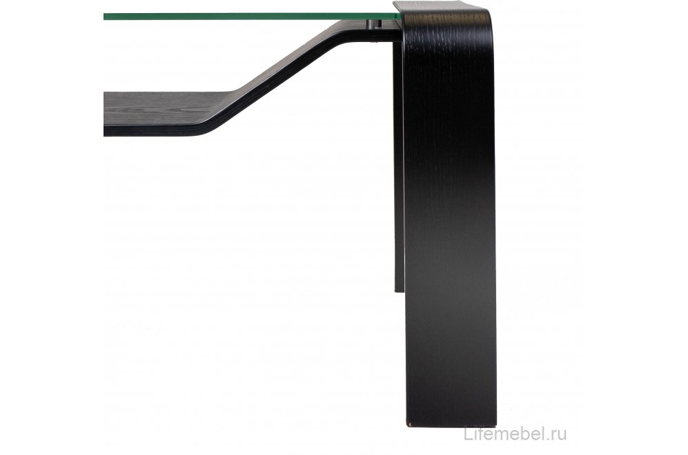 Журнальный столик Гурон 1 черный матовый