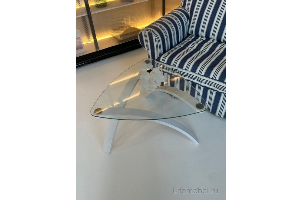 Журнальный столик Гурон 3 ясень белый