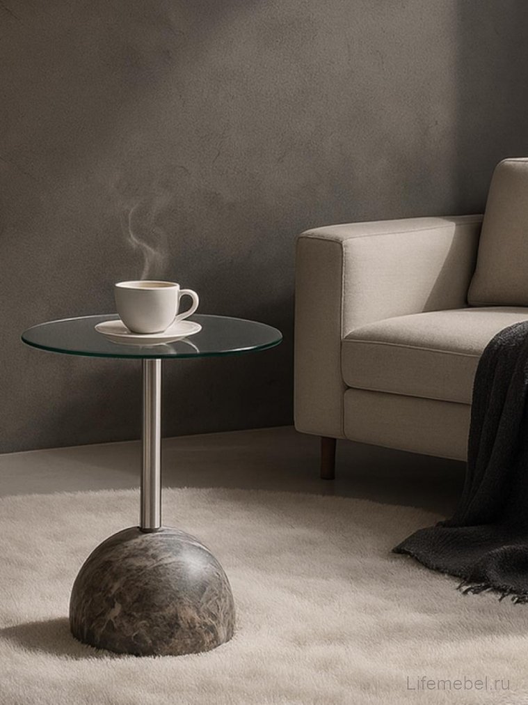 Журнальный столик Ariana прозрачное стекло