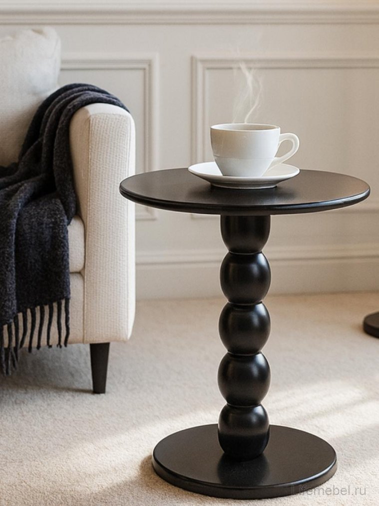 Журнальный столик Cirilla черный