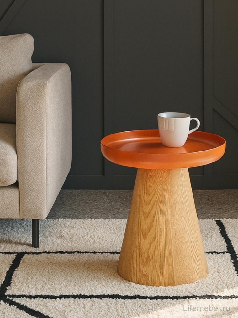 Журнальный столик Gina оранжевый