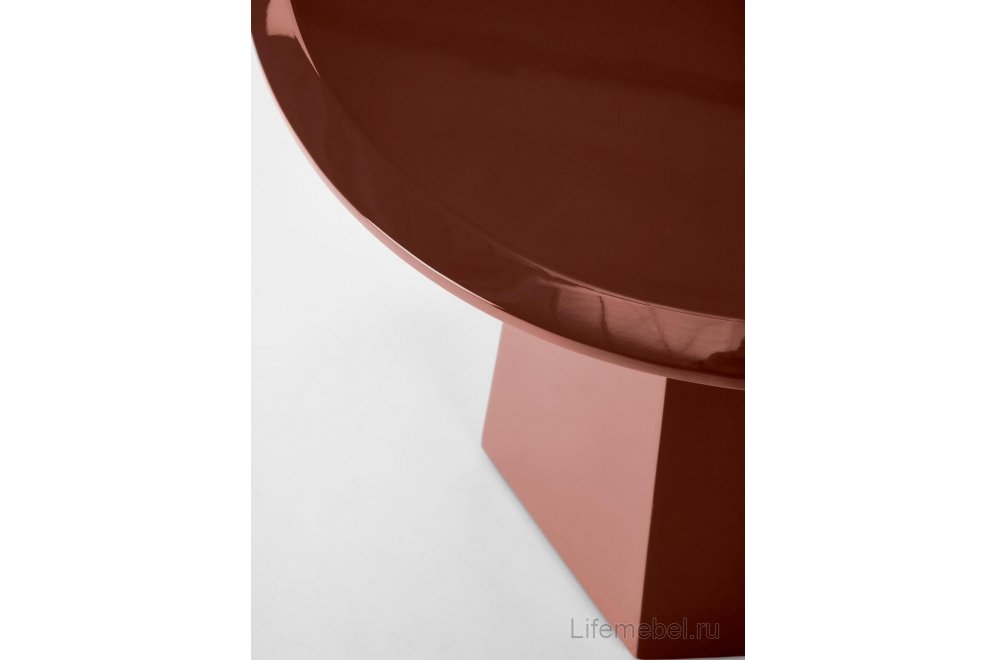 Журнальный столик Loca бордовый