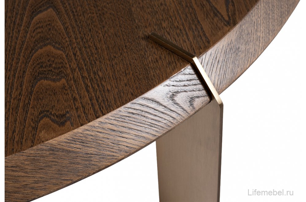 Журнальный столик Идальго коричневый / бронза