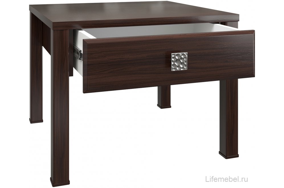 Журнальный столик Изабель ИЗ-44К орех темный