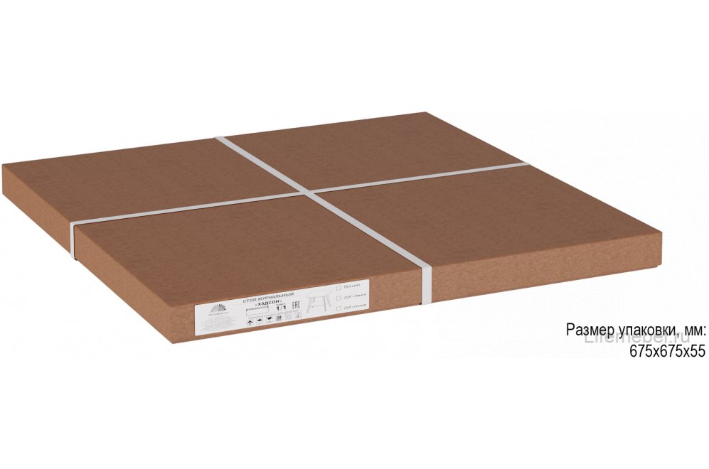 Журнальный столик Хадсон графит / дуб светлый