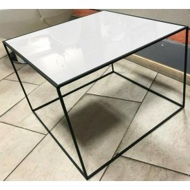 Журнальный столик KL-49-WHT-BLK