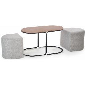 Журнальный столик Козе с 2 пуфами