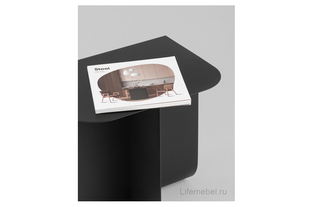 Журнальный столик Эвелин металл черный