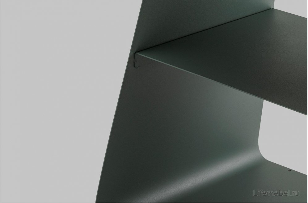 Журнальный столик Ривен металл зеленый