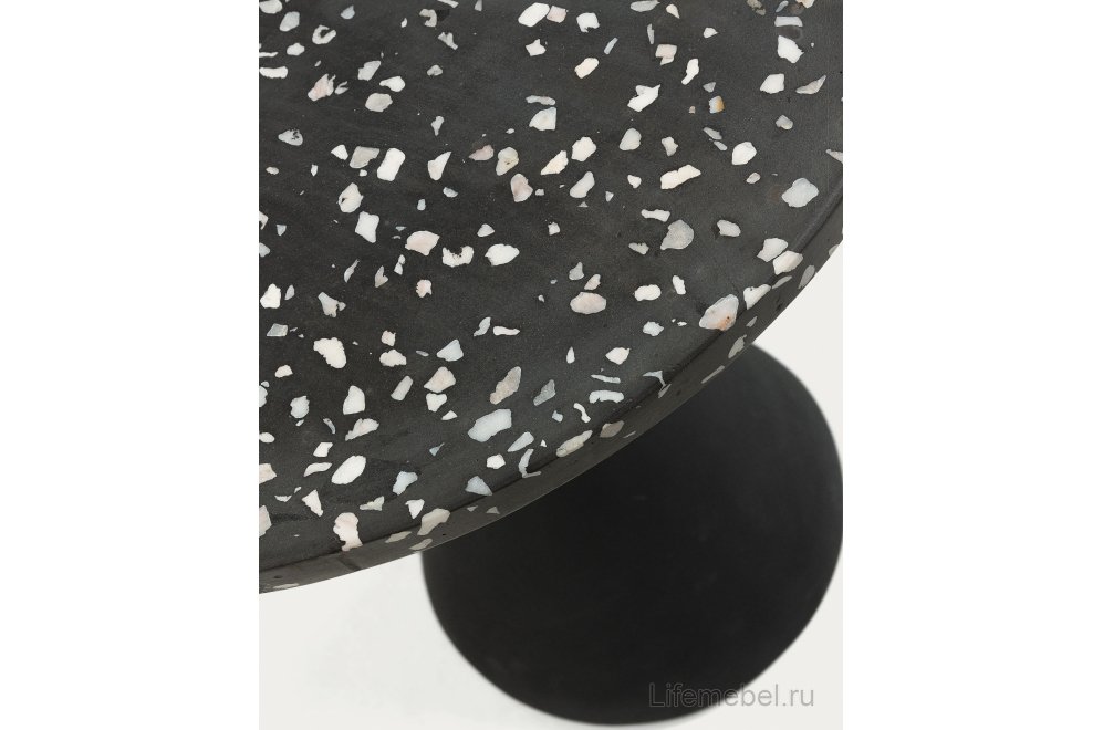 Журнальный столик Melano терраццо черный