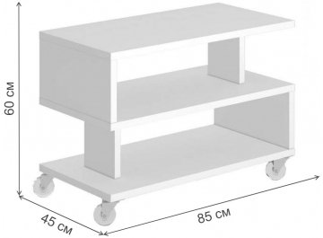 Журнальный столик Нобиле СЖ-1 БЕ