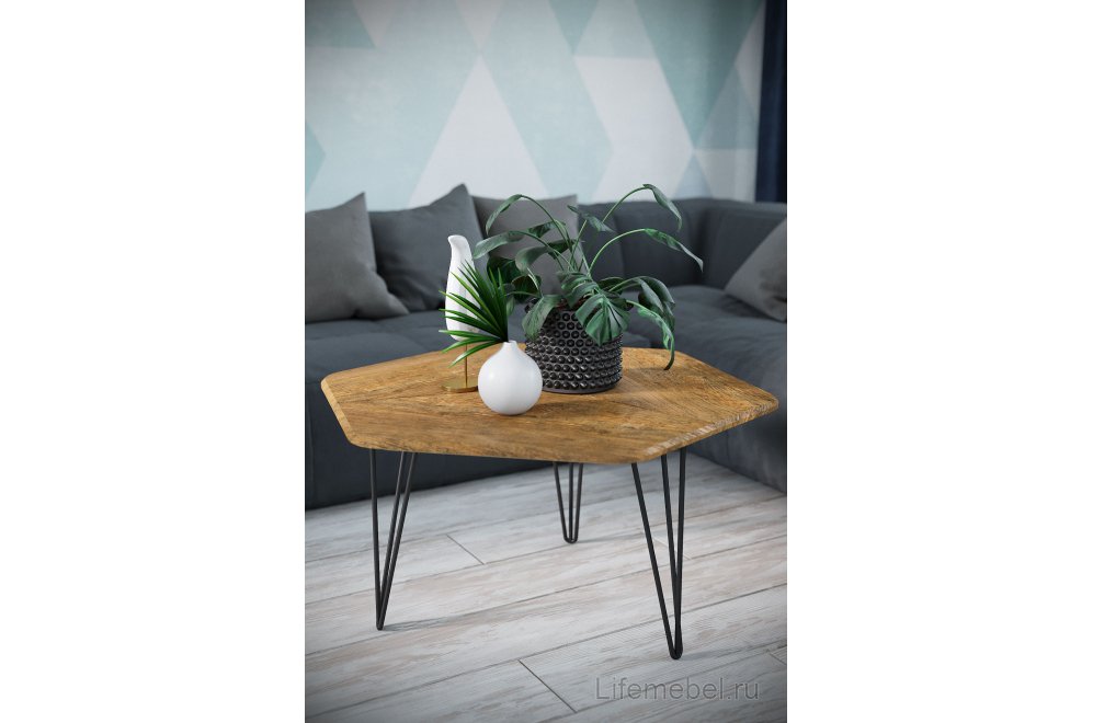 Журнальный столик Олдем дуб американский