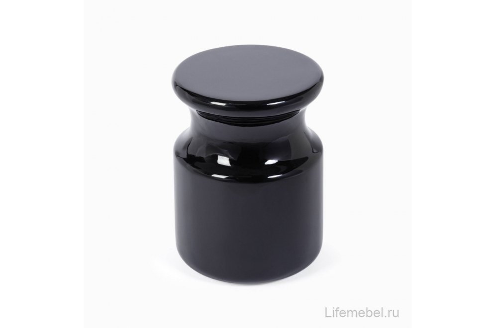 Журнальный столик Perry 33 чёрный глянец