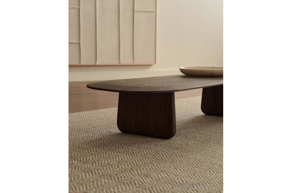 Журнальный столик Pirita 147 темный дуб