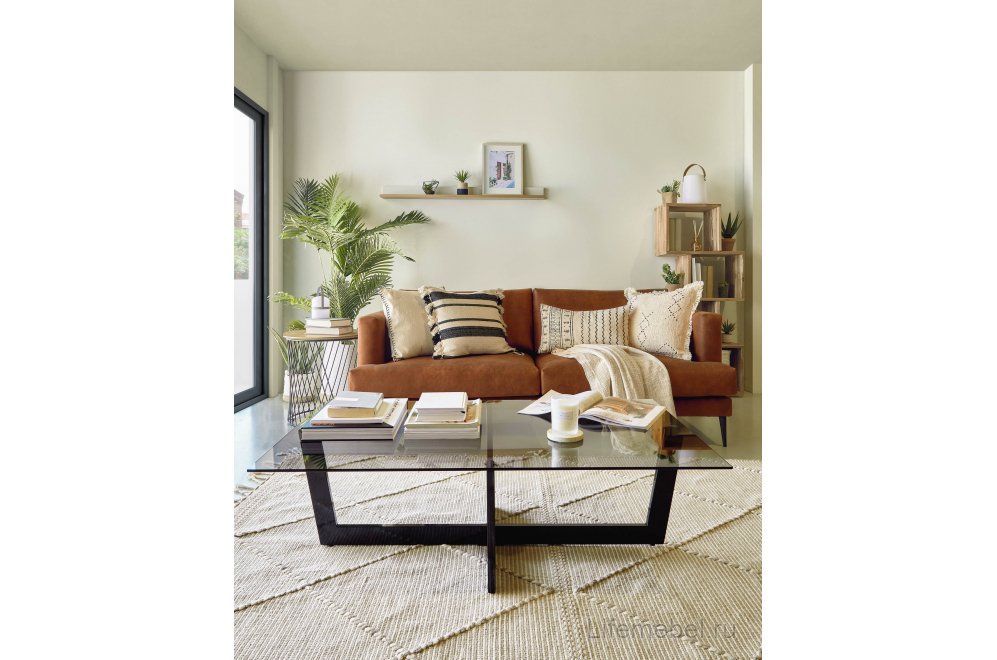 Журнальный столик Plum прозрачный