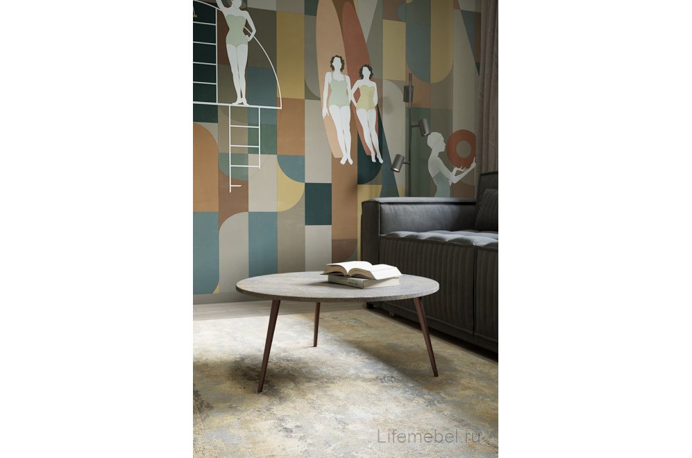 Журнальный столик Рикон 80 гранж